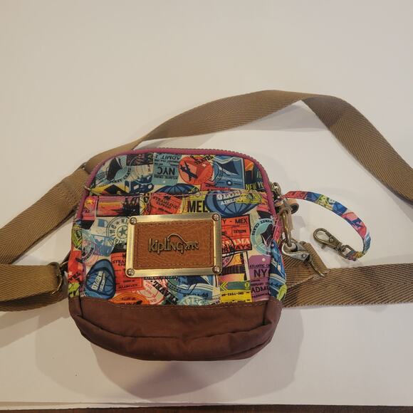 Kipling Purse Womens Convertible Sling Bag Travel Pockets - Picture 1 of 15